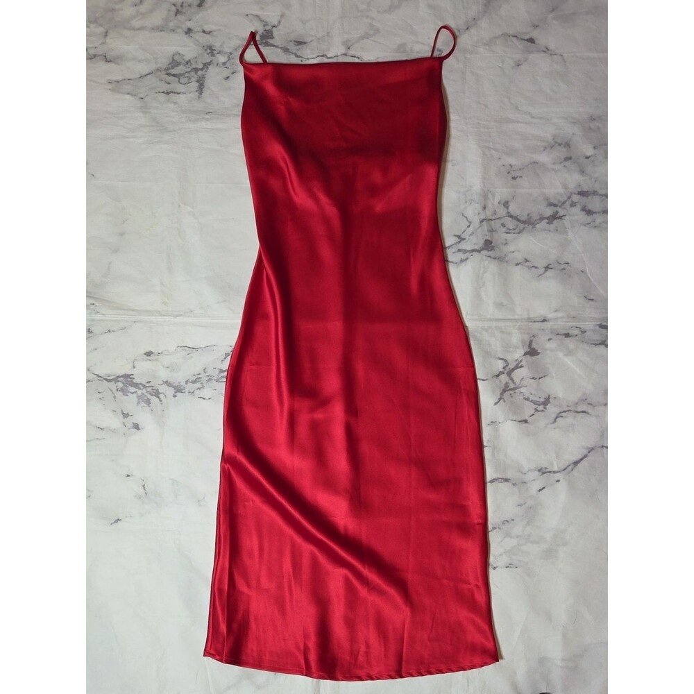 Petal & Pup Red Slip Dress